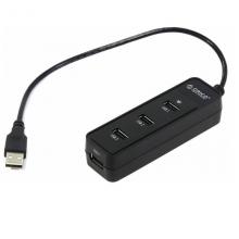 USB хаб Orico W5PH4-U2, черный