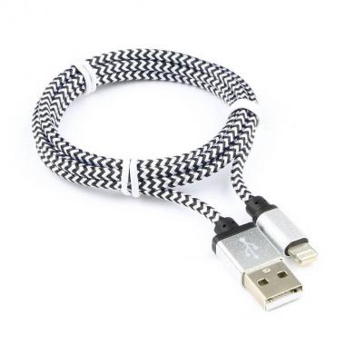 Кабель USB/Lightning Cablexpert CC-ApUSB2sr1m, 1 м