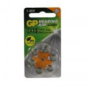 Батарейки 13/PR48 для слуховых аппаратов GP GPPBZZ13F019, 6 шт