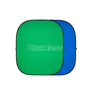 Фон зеленый/синий GreenBean Twist 240 х 240 B/G