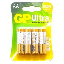 Элемент питания AA GP Ultra GP15AU-CR4, 4 шт