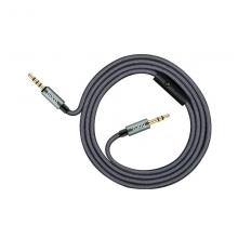 Аудио-кабель AUX микрофон/кнопка Hoco UPA04