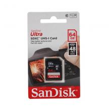 Флеш карта SDXC 64GB SanDisk SDSDUNB-064G-GN3IN