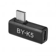Г-образный USB Type-C переходник Boya BY-K5