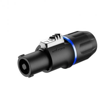 Разъем 4P Speakon(f) кабельный Roxtone RS4FP-Blue
