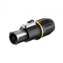 Разъем 4P Speakon(f) кабельный Roxtone RS4FP-HD-Yellow