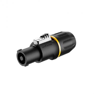 Разъем 4P Speakon(f) кабельный Roxtone RS4FP-Yellow