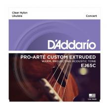 Струны 028-040 для укулеле концертной D'Addario EJ65C