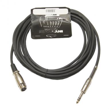 Микрофонный кабель Invotone ACM1010FS/BK