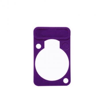 Подложка для разъема XLR фиолетовая Neutrik DSS-VIOLET
