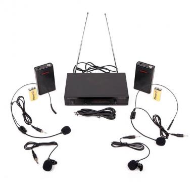 Радиосистема двойная с набором микрофонов Audiovoice WL-22HPM
